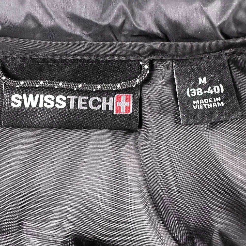 Black Puffer Vest Swiss‎ tech Men’s size Medium